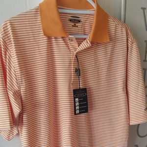 Lone Cypress Pebble Beach short sleeve Performance 🧡 and white NWT beautiful sh